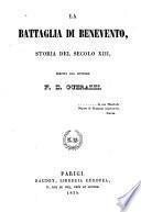 La battaglia di Benevento storia del secolo 13