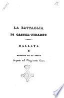 La battaglia di Castel-Fidardo ballata