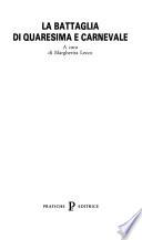 La battaglia di Quaresima e Carnevale