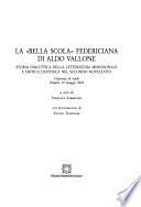 La bella scola federiciana di Aldo Vallone