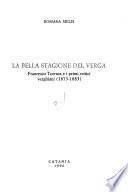 La bella stagione del Verga