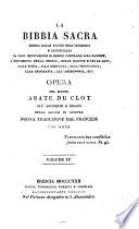 La Bibbia Sacra Difesa Dalle Accuse Degl'Increduli E Giustificata Da Ogni Imputazione Di Essere Contraria Alla Ragione
