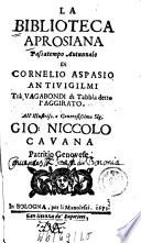 La Biblioteca Aprosiana