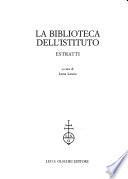 La biblioteca dell'Istituto