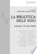 La biblioteca delle voci