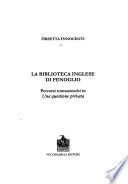 La biblioteca inglese di Fenoglio