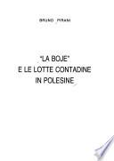 La boje e le lotte contadine in Polesine