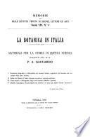 La botanica in Italia