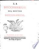 La bucchereide del dottor Lorenzo Bellini