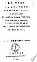 La Casa Da Vendere