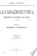 La Cassazione unica