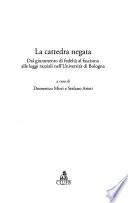 La cattedra negata