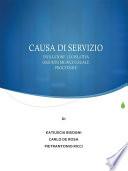 La causa di servizio: novità legislative, giudizio medico legale e procedure