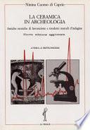 La ceramica in archeologia, 2