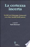 La certezza incerta