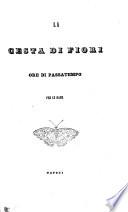 La cesta di fiori ore di passatempo per le dame