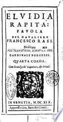La cetra di sette corde: rime del caualier Francesco Rasi