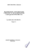 La Chiesa del Concordato: Ricostruzione concordataria e processi di secolarizzazione