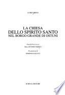 La Chiesa dello Spirito Santo nel borgo grande di Ostuni