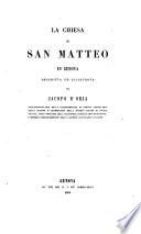 La Chiesa di San Matteo in Genova descritta ed illustrata da Jacopo D'Oria