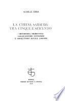 La Chiesa sabauda tra Cinque e Seicento