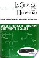 La Chimica e l'industria