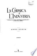 La Chimica e l'industria