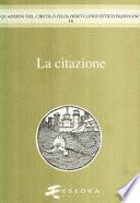 La citazione