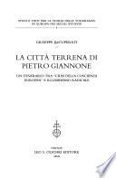 La città terrena di Pietro Giannone