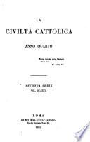 la civilta cattolica anno quarto