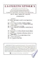 La Civiltà cattolica