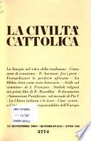 La Civiltà cattolica