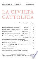 La Civiltà cattolica