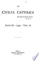 La Civiltà cattolica