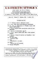 La Civiltà cattolica