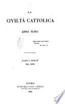 La civiltà cattolica pubblicazione periodica per tutta l'Italia