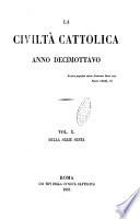 La civiltà cattolica pubblicazione periodica per tutta l'Italia