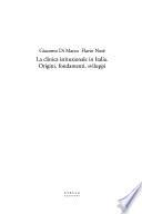 La clinica istituzionale in Italia
