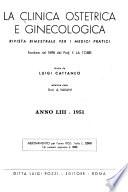 La Clinica ostetrica e ginecologica
