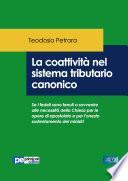 La coattività nel sistema tributario canonico