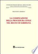 La codificazione della procedura civile nel Regno di Sardegna