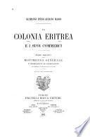 La colonia Eritrea e i suoi commerci