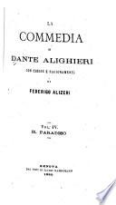 La commedia: Il paradiso