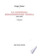 La commedia rinascimentale veneta (1433-1565)
