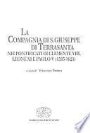 La Compagnia di S. Giuseppe di Terrasanta nei pontificati di Clemente VIII, Leone XI e Paolo V