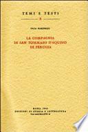 La Compagnia di San Tommaso d'Acquino di Perugia