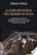 La comunità essena del deserto di Giuda