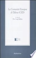 La Comunità europea di difesa (CED)