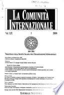 La Comunità internazionale
