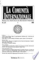 La Comunità internazionale
